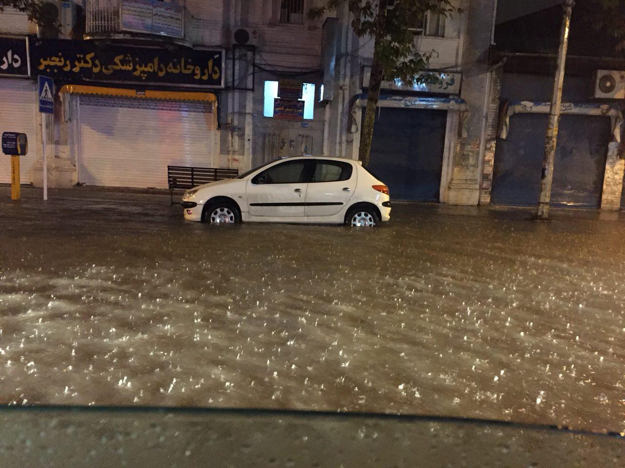 ده‌ها واحد تجاری و مسکونی در مازندران دچار آبگرفتگی شد