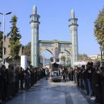 مردم آمل در سوگ شهادت هشتمین امام همام
