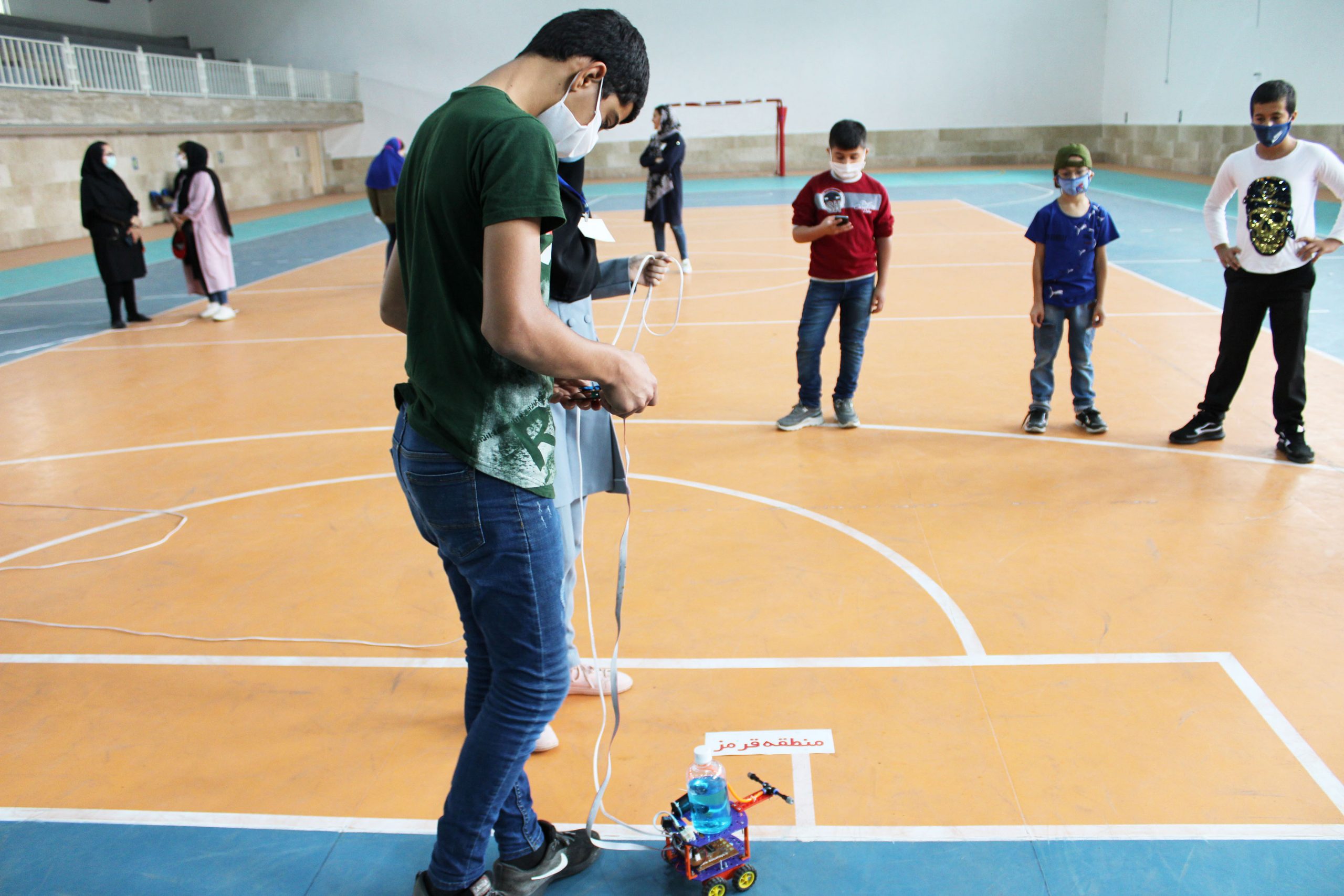 رقابت رباتیک کارهای نوجوان شهرستان آمل