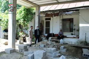 ساخت ۲ خانه محروم در روستای زاغده آمل