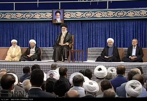 در مراسم تنفیذ حکم ریاست جمهوری دکتر روحانی: