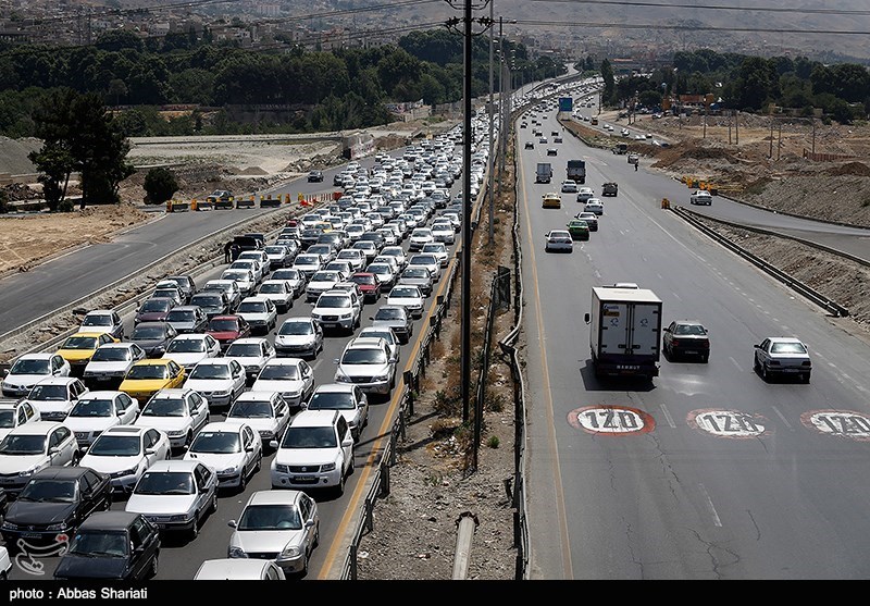 ترافیک نیمه‌سنگین در محورهای مازندران