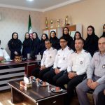 حسین نذیری درکنار خانواده اش