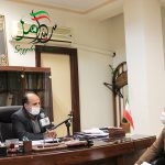 خارج از گود کرونا در فرمانداری آمل