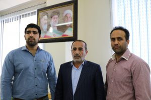 دیدار فرماندار ویژه شهرستان آمل با قهرمان آملی /همراه عکس