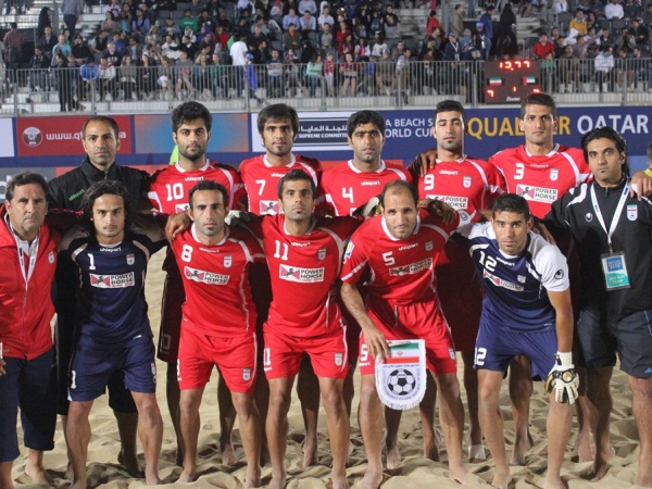 تیم ملی فوتبال ساحلی ایران مکزیک را برد