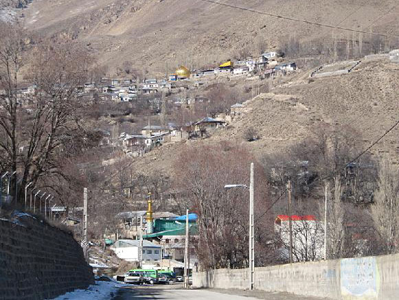 روستای آبگرم لاریجان آمل (جاده هراز )+ عکس