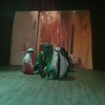 تاتر بانوی بی نشان در اداره فرهنگ ارشاد آمل